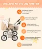 Bayer Chic 2000 Kombi-Puppenwagen Leni 3in1 | Kinderwagen Produktbild-Vorschau 6