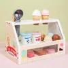 Kinder Holz  Spielzeug, Rollenspiel, Eisdiele, Produktbild-Vorschau 6