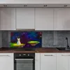 Coloray Spritzschutz aus Glas 140x70  Wandkunst Produktbild-Vorschau 4