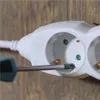 Steckdosenleiste 1,5 m / 4 Steckdosen / weiß / PVC / 1,5 mm2 Produktbild-Vorschau