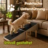 Outentin Klappbare Hundetreppe & Hunderampe für Sofa und Produktbild-Vorschau 6