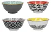 KitchenCraft Keramik-Müslischale Mono Design – 4er-Set Produktbild-Vorschau 3