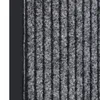 The Living Store Fußmatte Gestreift Grau 60x80 cm Produktbild-Vorschau 4