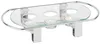 APS Speisenwärmer 3 flammig Glasplatte 34x18x6cm 35065 Náhled obrázku produktu 1