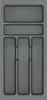 Sossai Besteckeinsatz Divio für Schubladen 30cm | 23 x 49 Produktbild-Vorschau 4