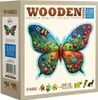 WOODEN CITY Puzzle en bois Papillon coloré 150 pièces Voir les images du produit 1