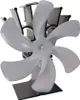 kaminventilator, 6-blatt ofenventilator, stromlos, Produktbild-Vorschau 1