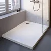 Schulte Duschwanne Adria mit Fußgestell und Ablauf, 120x80 Produktbild-Vorschau 2
