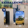 MuchoWow® Koffer Handgepäck Trolley Rollkoffer Kleine Produktbild-Vorschau 5