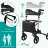 ELONEO Rollator faltbar und leicht mit Sitz, Produktbild-Vorschau 2