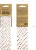 Cannucce di carta con cuori da 19 cm in oro rosa bianco, Anteprima dell’immagine prodotto 2