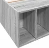 vidaXL Postel Grey Sonoma 100x200 cm Dřevěný materiál Náhled obrázku produktu 7