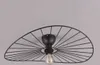 Reality Chapeau Deckenleuchte E27  ⌀60cm Schwarz Matt Produktbild-Vorschau 7