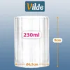 Vilde | Szklanki do picia 6 szt. 230 ml - Ø6,5 cm - Podgląd zdjęcia produktu 4