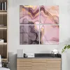 DEQORI Glasbild Echtglas 4x50x50 cm 'Zarte Wirbel' Produktbild-Vorschau 3