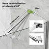 S'AFIELINA Stabilisateur de cabine de douche Barre de Voir les images du produit 6