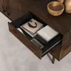 Sideboard TECCA mit 2 Türen und 3 Schubladen, Nussbaum Produktbild-Vorschau 4