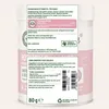 A product container with labels showing product information and branding. Produktbild-Vorschau