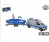 Kids Globe VW Transporter Polizei mit Boot Spielzeug für Produktbild-Vorschau 12