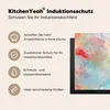 KitchenYeah© Herdabdeckplatte Blau - Rot - Farbe - Muster , Produktbild-Vorschau 6