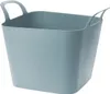 H&S Cestino decorativo in plastica flessibile 36L verde Anteprima dell’immagine prodotto 2