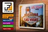 Blechschild Reise 30x20cm Las Vegas USA Sign Produktbild-Vorschau 3