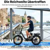 Runetic Ebike, Foldable e-bikes, 250W Motor, 36V 13Ah Produktbild-Vorschau 6