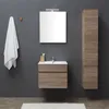 Mobile bagno sospeso da 60 cm con cassetto, specchio e Anteprima dell’immagine prodotto 2