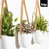 GADGY® Hängende Blumentöpfe - Set 3 Stück Blumentopf Wand - Produktbild-Vorschau 9