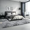 Hochflor Teppich Grau 160x230 cm Waschbar Anti-Rutsch Produktbild-Vorschau 9