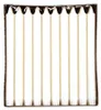 Kronkerzen Ø 2,2 cm · 24 cm weiss aus 100 % Stearin Produktbild-Vorschau 1