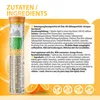 EVÄM Zink Brausetabletten Geschmack Orange 24x 20 Stück Produktbild-Vorschau 2