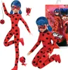 A product shot of Miraculous Ladybug dolls and accessories, presented in packaging and as individual figures. Produktbild-Vorschau