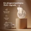 Kółka do krzeseł biurowych Desktronic białe, kółka wymienne Podgląd zdjęcia produktu 8
