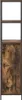 vidaXL Badschrank mit Regalen Räuchereiche 36x35x165 cm Produktbild-Vorschau 5