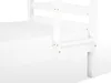 BELIANI Hochbett Weiß Kiefernholz 2 Lattenroste 90 x 200 cm Produktbild-Vorschau 9
