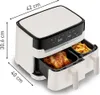 Horkovzdušná fritéza Tefal EY901AE0 Dual Easy Fry Essential Náhled obrázku produktu 3