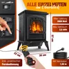 KESSER® Elektrokamin mit Heizlüfter & Fernbedienung 2000W Produktbild-Vorschau 7