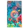 Beach towel HIP 100x180 cm - mandalas and butterflies Produktbild-Vorschau 1