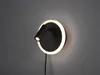 Applique LED Jordan 7 W 750 lm 3000 K nero Anteprima dell’immagine prodotto 2