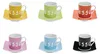 Espresso-Tassen-Set – Dickwandige, bunte Espressotassen Set Produktbild-Vorschau 5