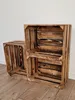 Dekokiste 40x30x23 cm 3er Set - Holzkiste Aufbewahrung als Produktbild-Vorschau 4