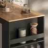 Table de bar Livinity Regusa Chêne doré/anthracite Voir les images du produit 5