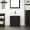 vidaXL Mobiletto nero 60x34,5x60 cm Anteprima dell’immagine prodotto 3