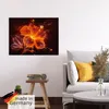 ARTland Poster Feuerblume Größe: 40x30 cm Produktbild-Vorschau 5