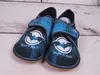 Jungen Hausschuhe BAREFOOT EF 394 BAT Fledermaus Dunkelblau Produktbild-Vorschau 4