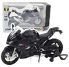 Lean Toys Moto sportiva in metallo con luci e suoni, nera, Anteprima dell’immagine prodotto 1