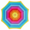 Sonnenschirm - Regenbogen-Druck - 180 cm - UV-Schutz Produktbild-Vorschau 1