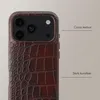 Custodia posteriore Selencia Croco con tecnologia MagSafe Anteprima dell’immagine prodotto 9