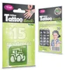 Glitzer-Tattoo-Schablonen – 15-teiliges Set mit Produktbild-Vorschau 9